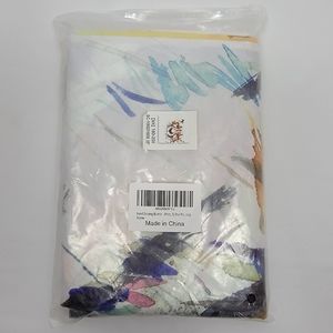 Animal Shower Curtain Hand Drawing Leopard Wild Cat Print for Bathroom 72W x 78L